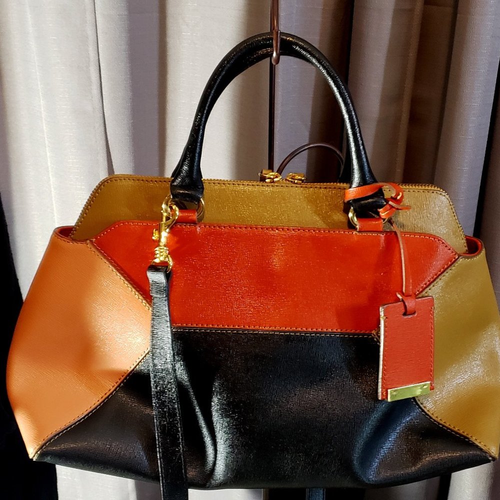 Rare Iacucci Italy Leather Satchel